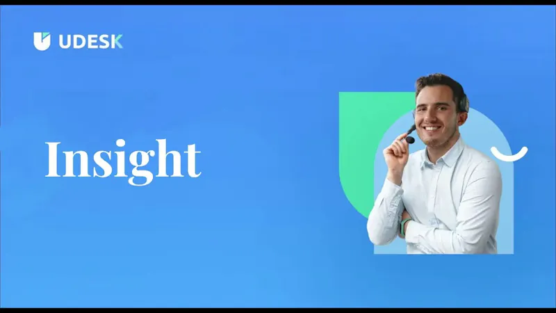 Udesk Voice Of Customer screenshot 1 (video preview)