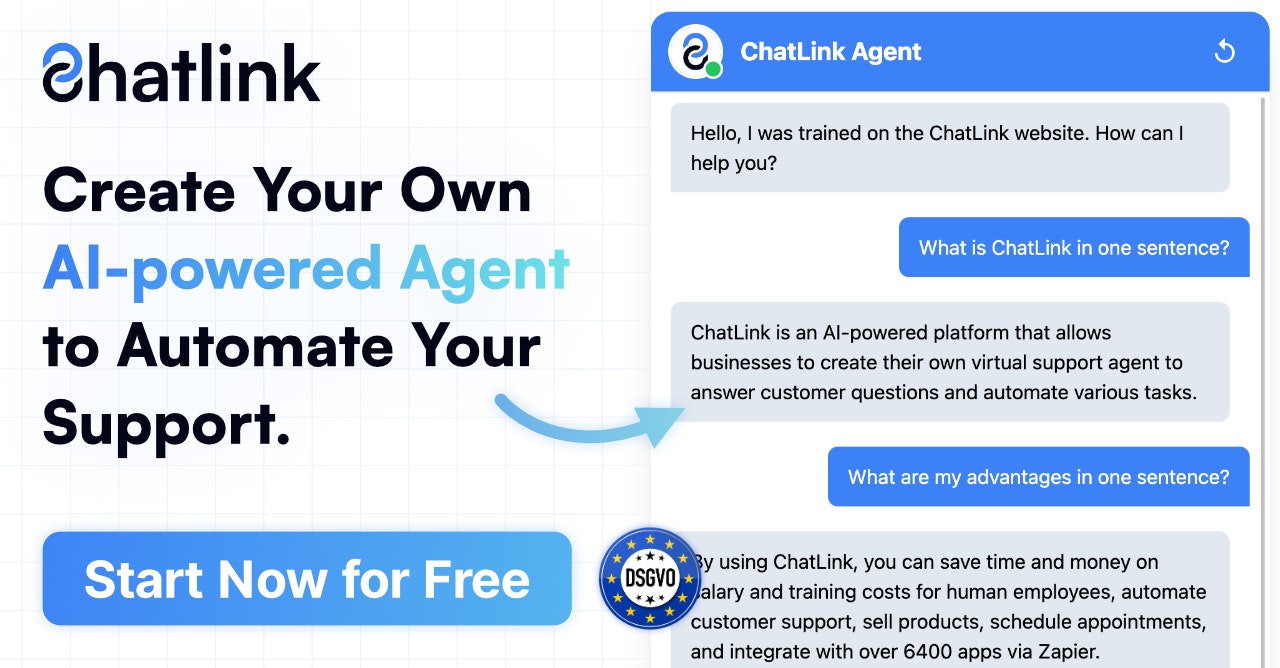 Media ChatLink - Tạo đại lý hỗ trợ AI của riêng bạn để tự động hóa hỗ trợ của bạn 2