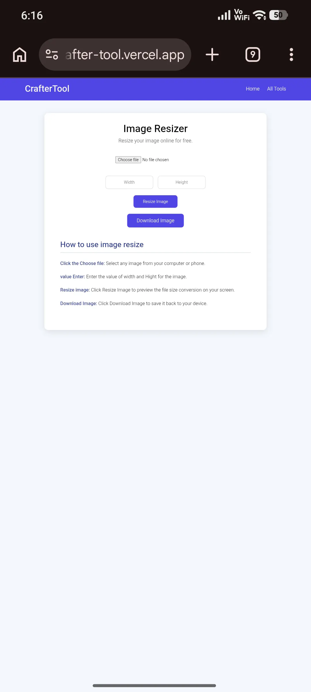 Craftertools-Free Image & PDF Tools gallery image
