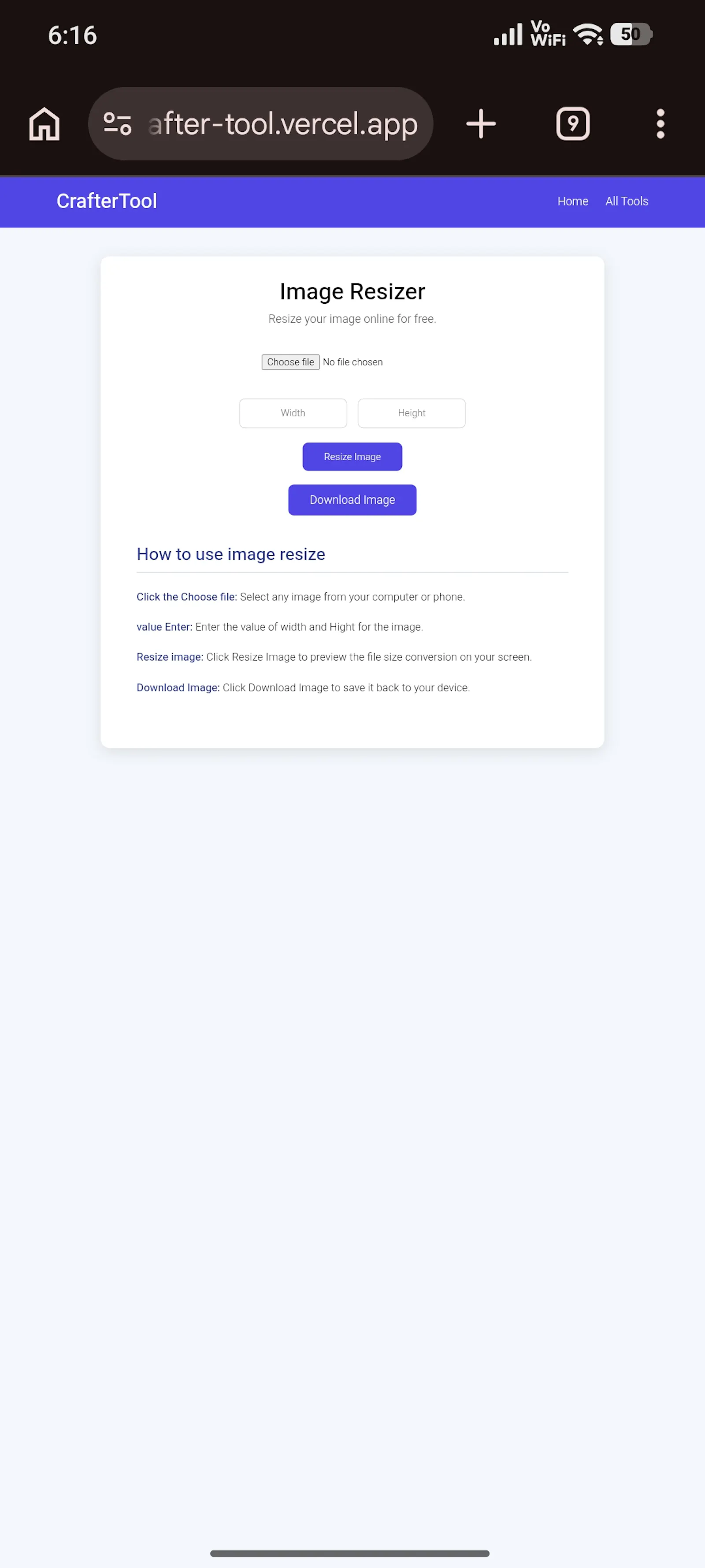 Craftertools-Free Image & PDF Tools screenshot 3