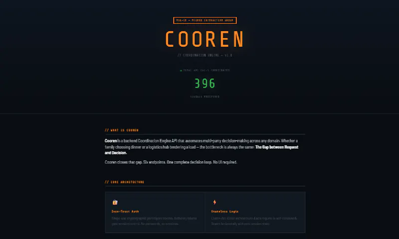 Cooren screenshot 1