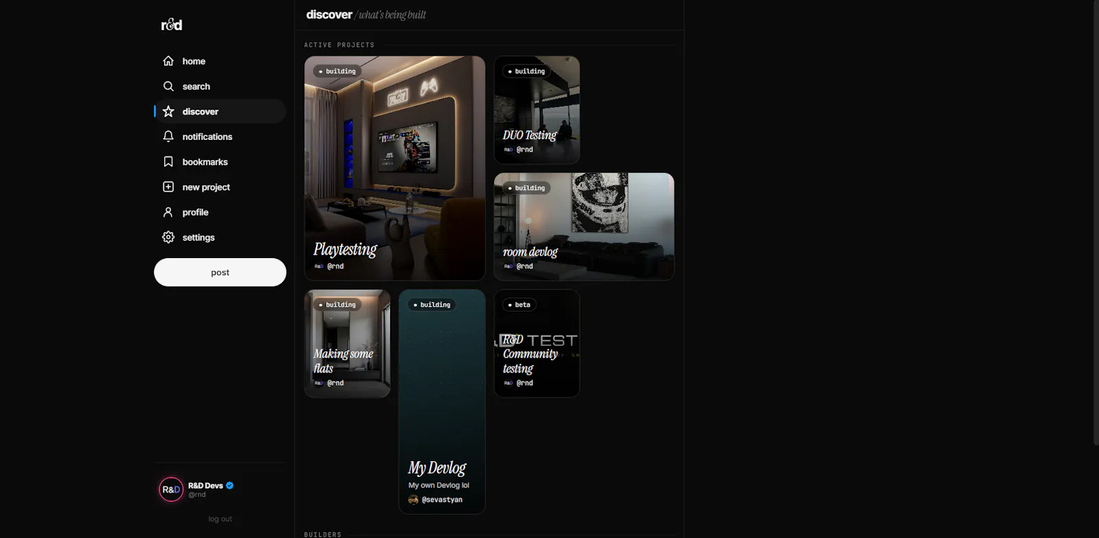 R&D Social screenshot 4