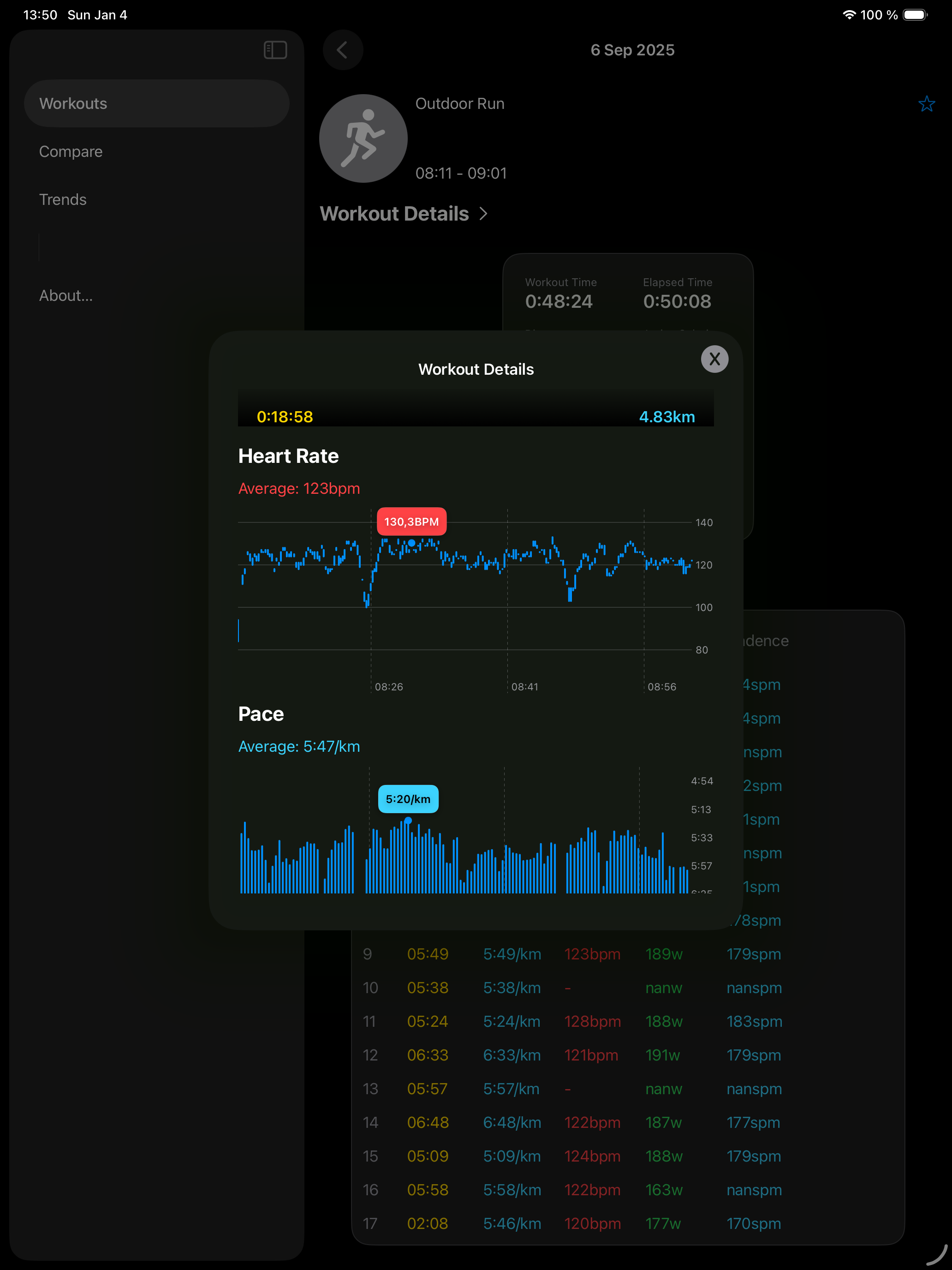 RunRecap for iPad gallery image