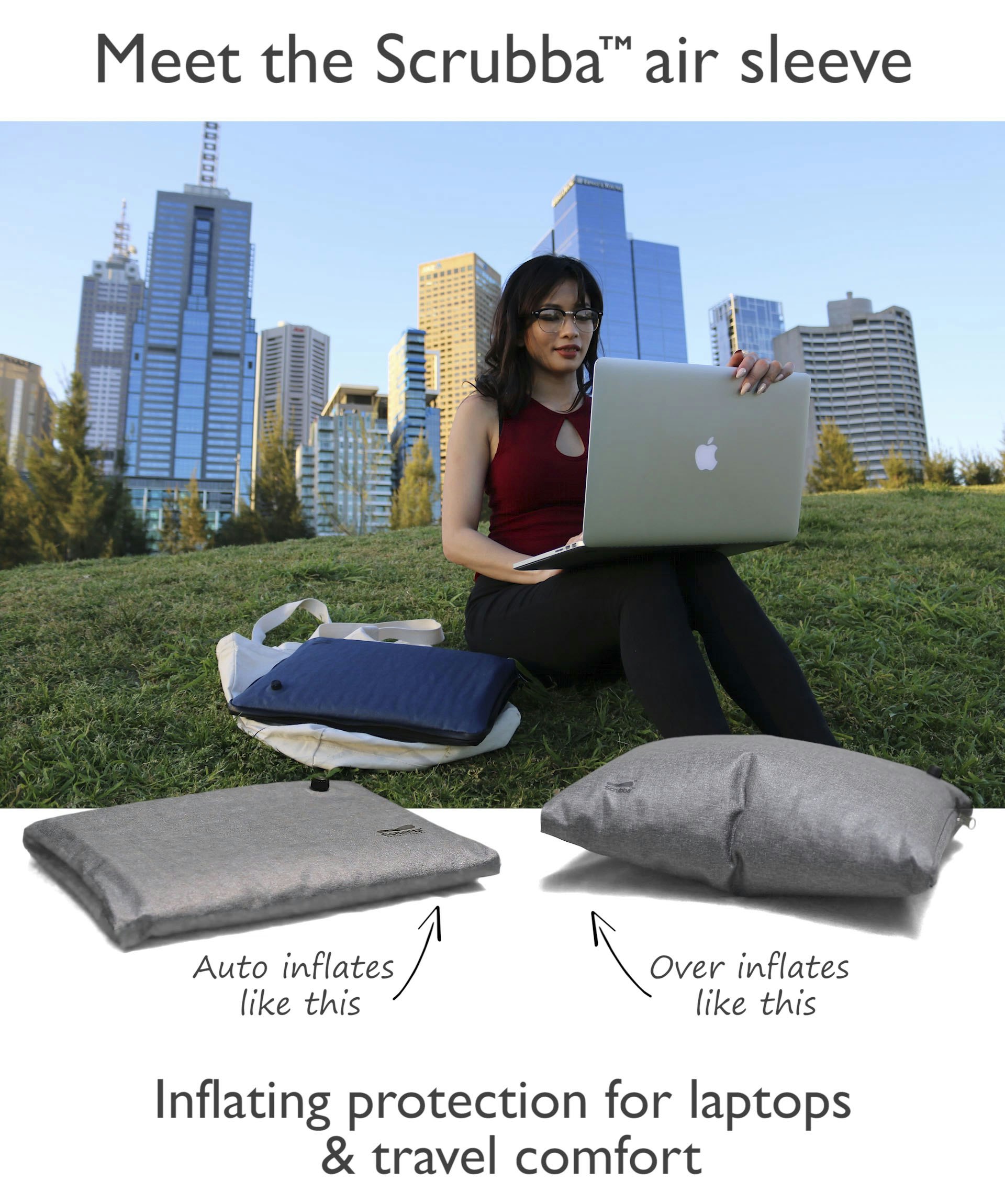 The Scrubba Air Sleeve