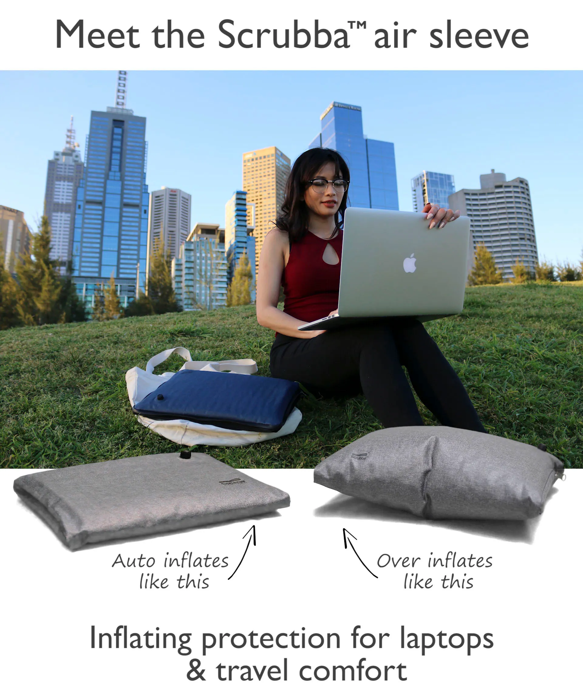 The Scrubba Air Sleeve