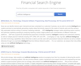 InsightField - Financial Search Engine gallery image