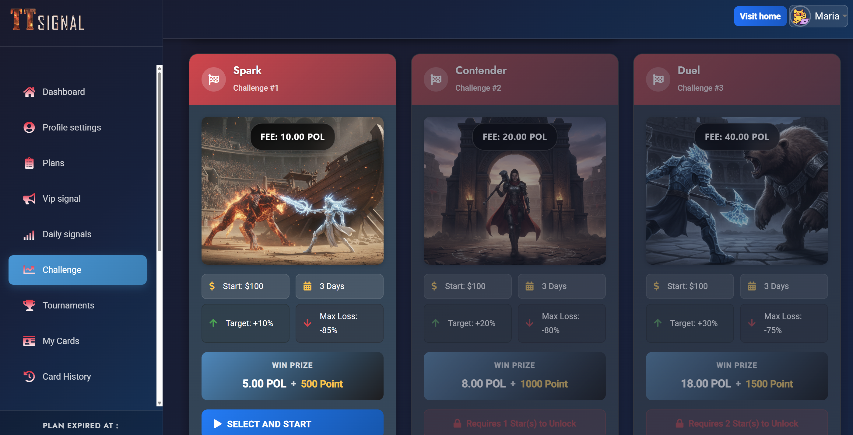TTSIGNAL: Gamified Crypto Trading gallery image