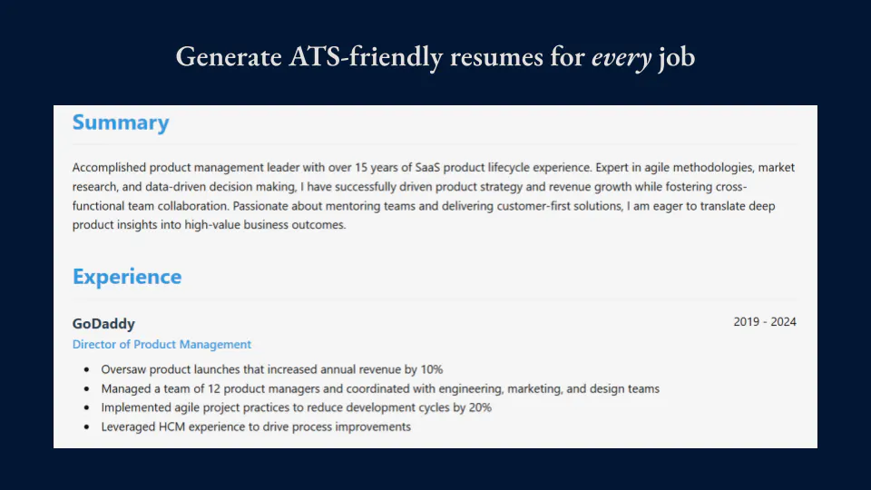 RevvRally AI Career Assistant gallery image