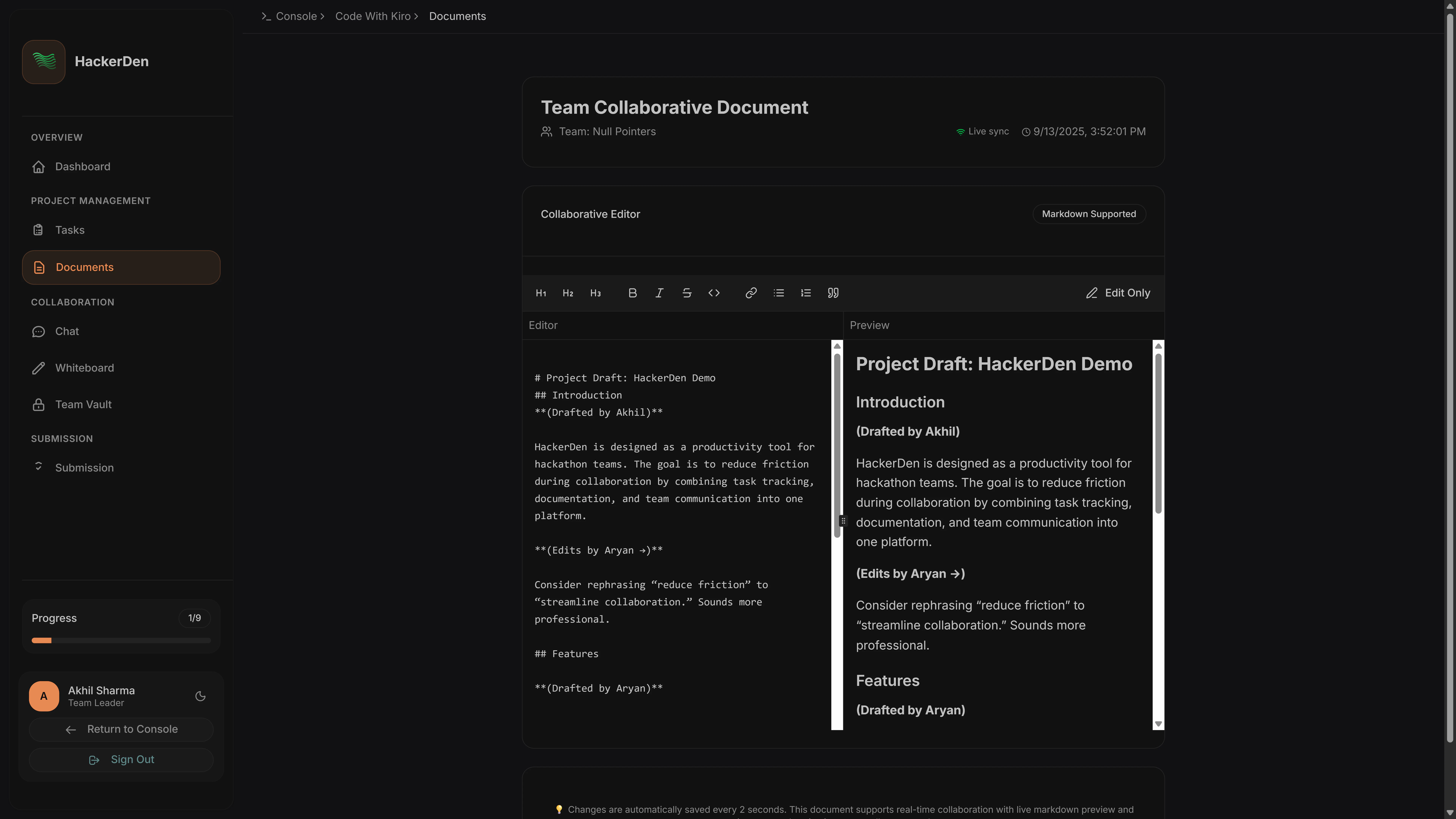 hackerDen screenshot 4