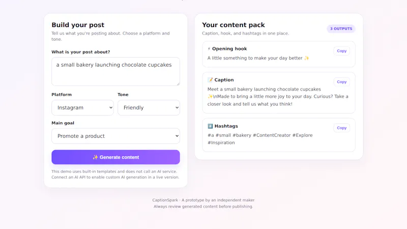 CaptionSpark screenshot 3