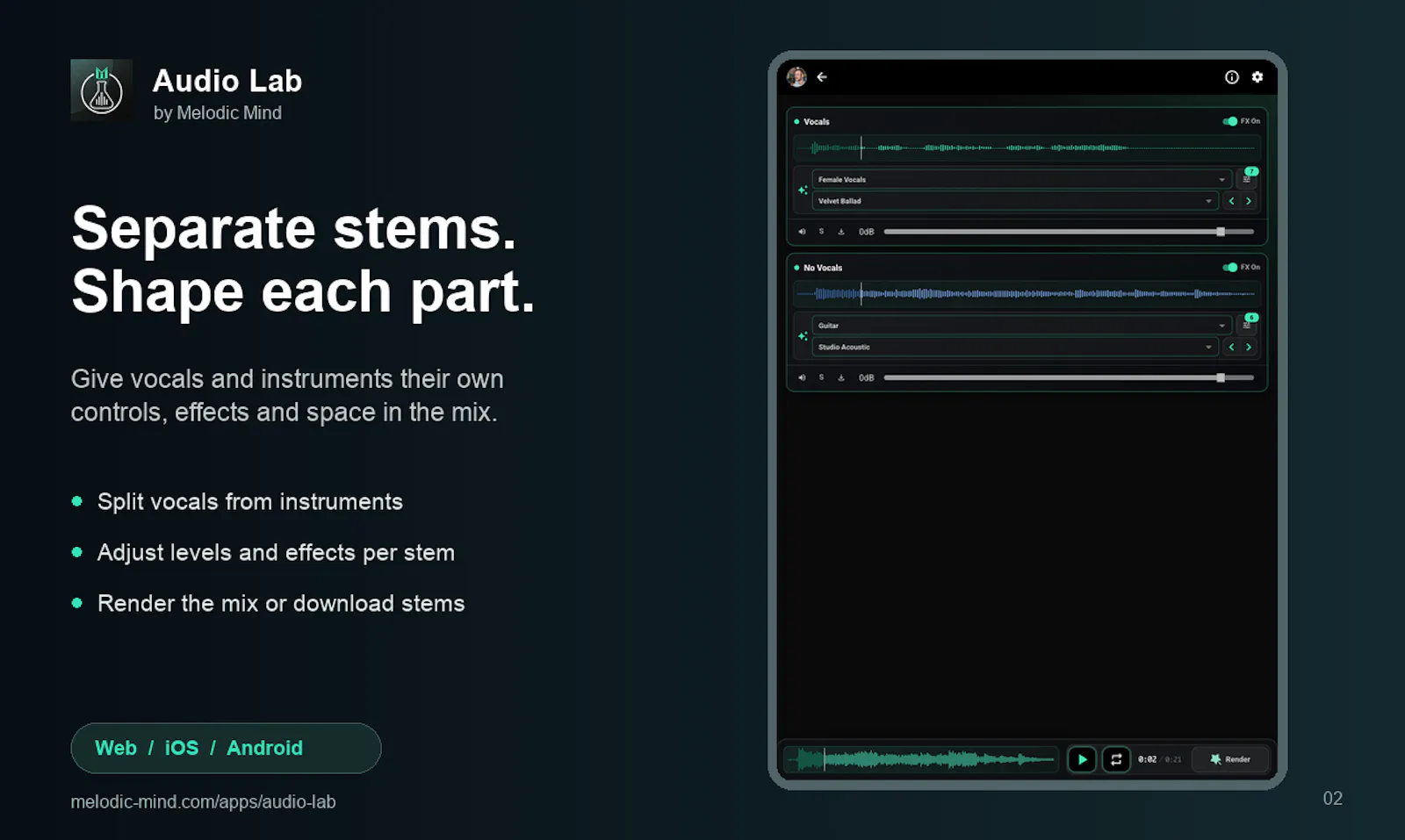 Audio Lab screenshot 2