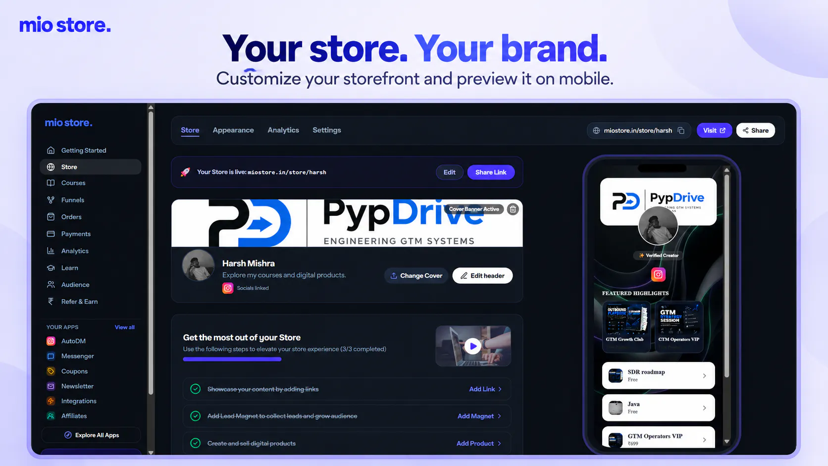 Miostore gallery image