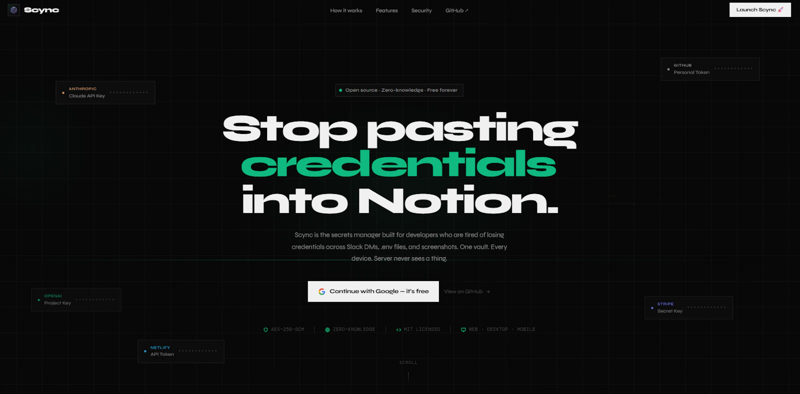Scync screenshot 3