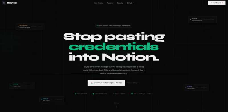 Scync screenshot 3