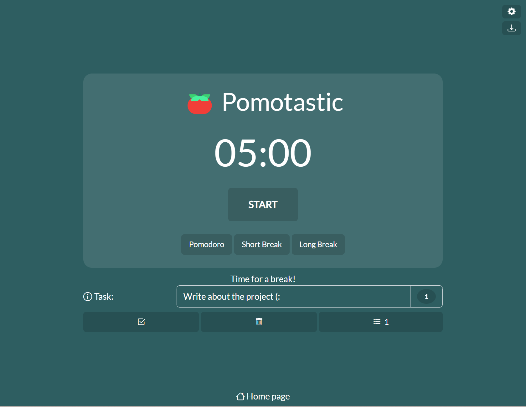 Corromastic - Pomodoro Zamanlayıcı Çevrimiçi medya 2