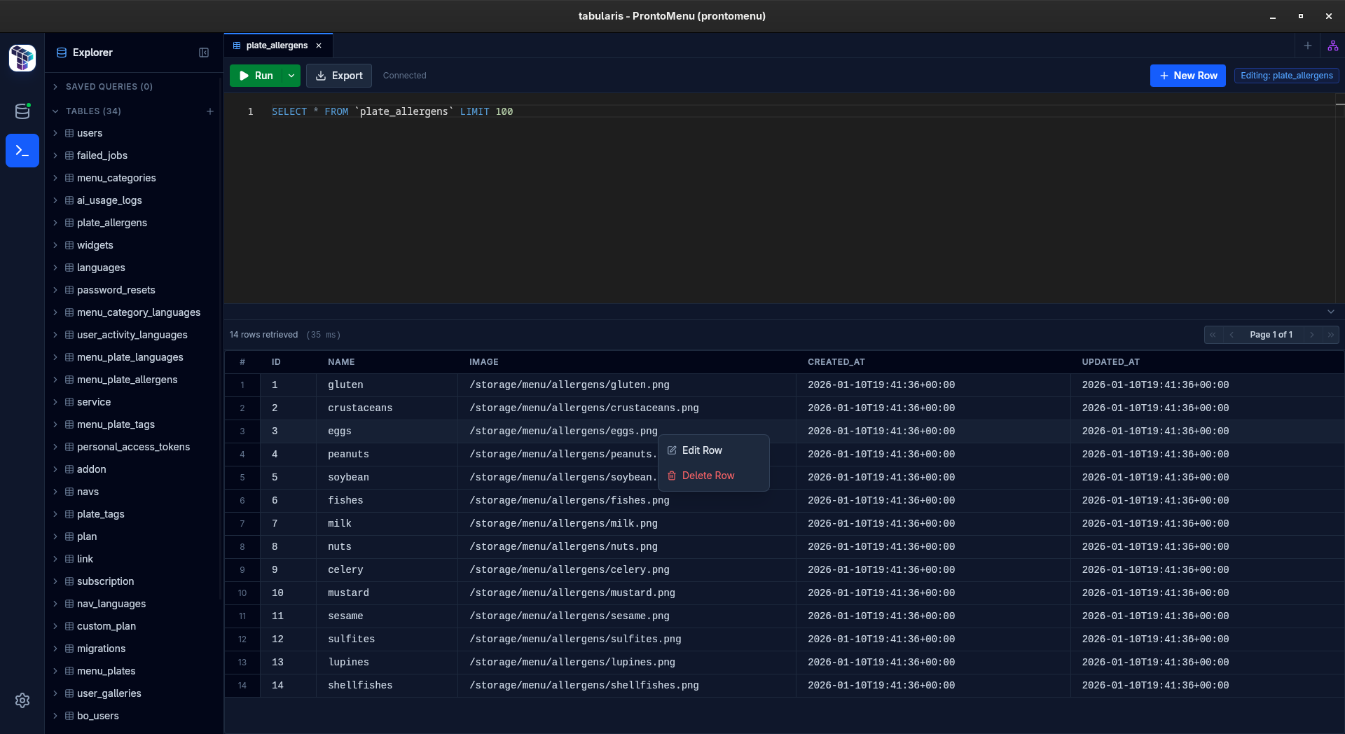 Tabularis - Screenshot 3 showing product features and functionality