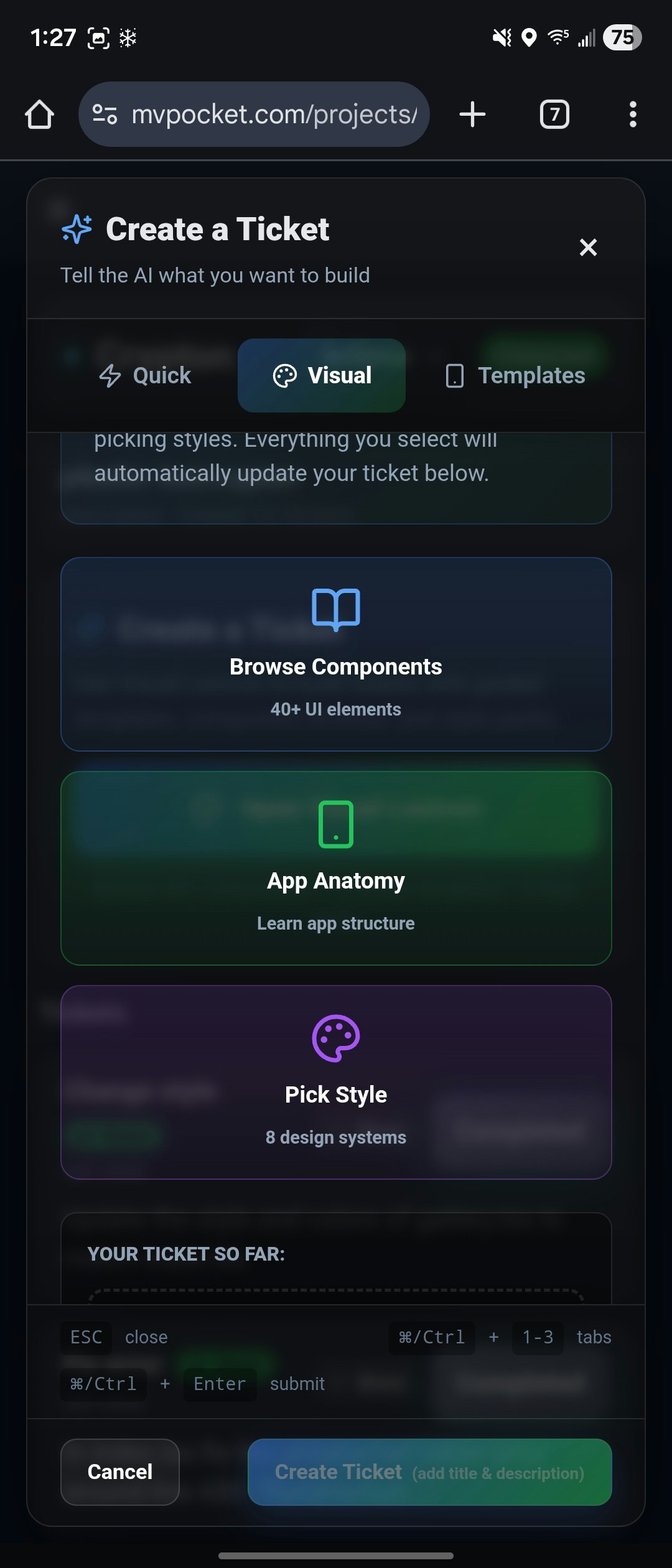 MVPocket - Screenshot 4 showing product features and functionality