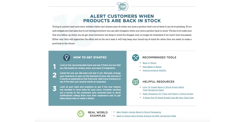 101 eCommerce Tips gallery image