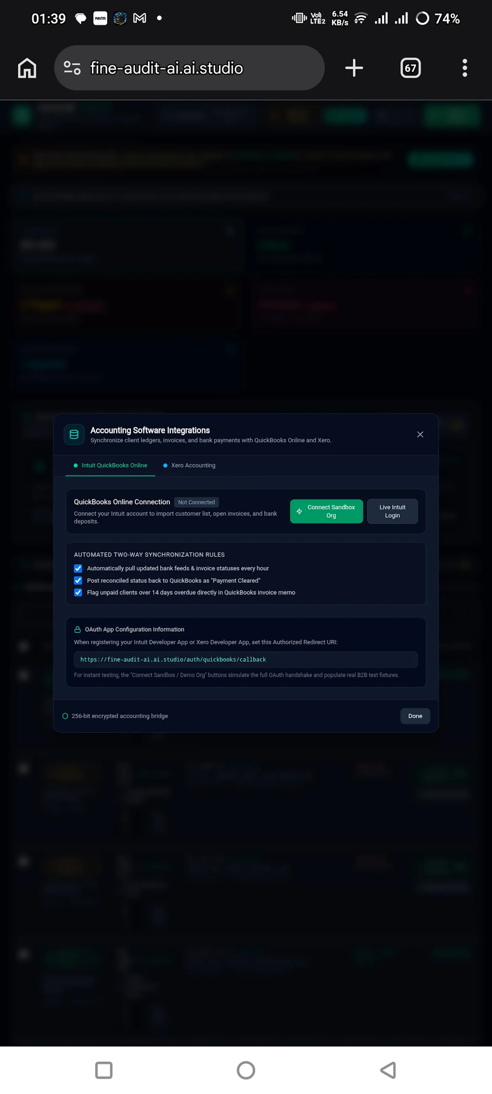 FineAudit AI  screenshot 1