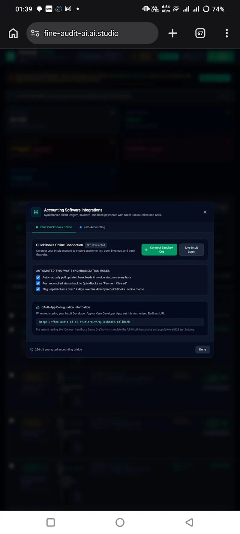 FineAudit AI  screenshot 1