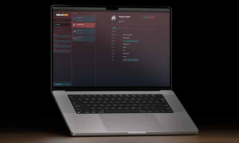 RoloDex screenshot 3
