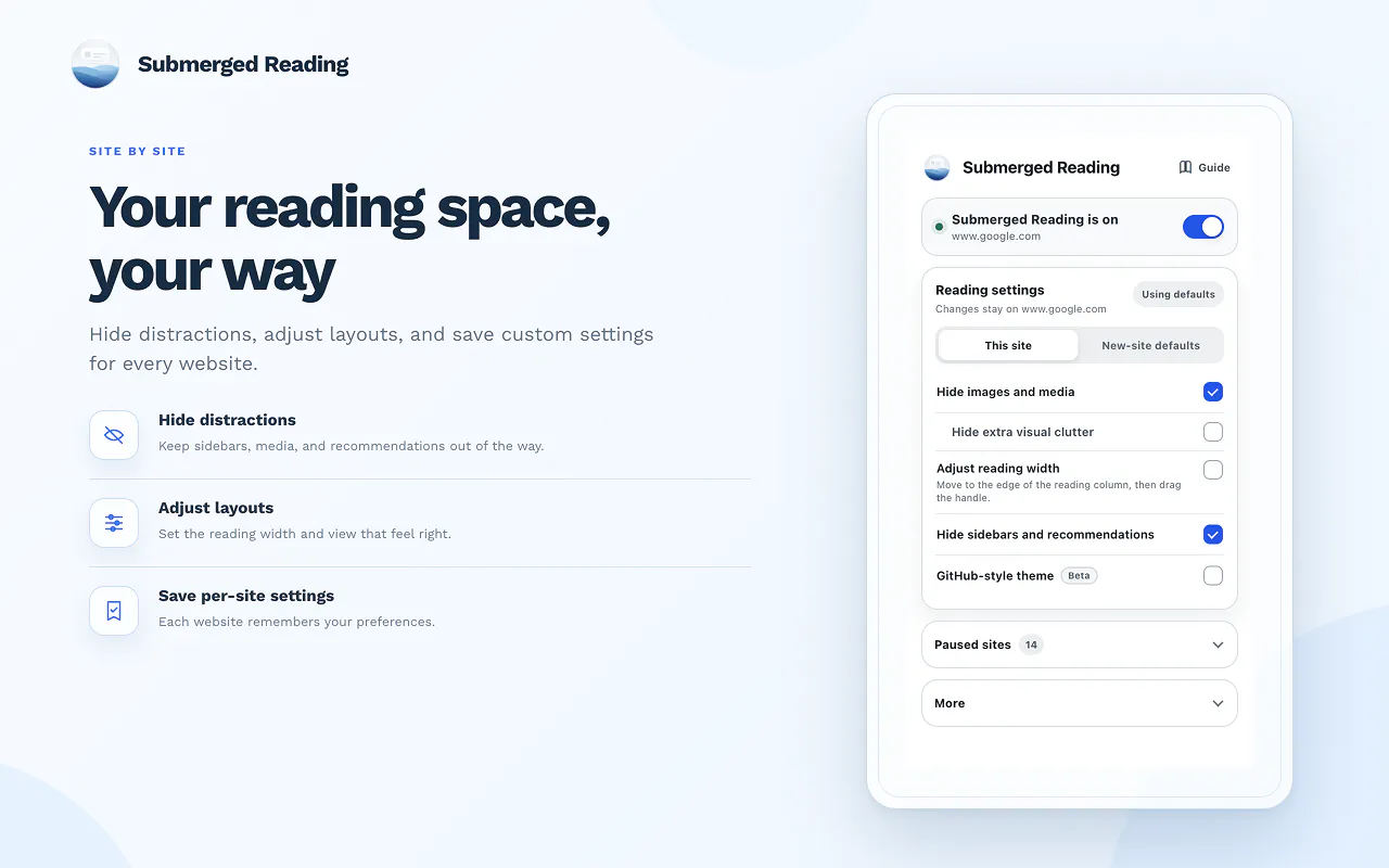 Submerged Reading gallery image
