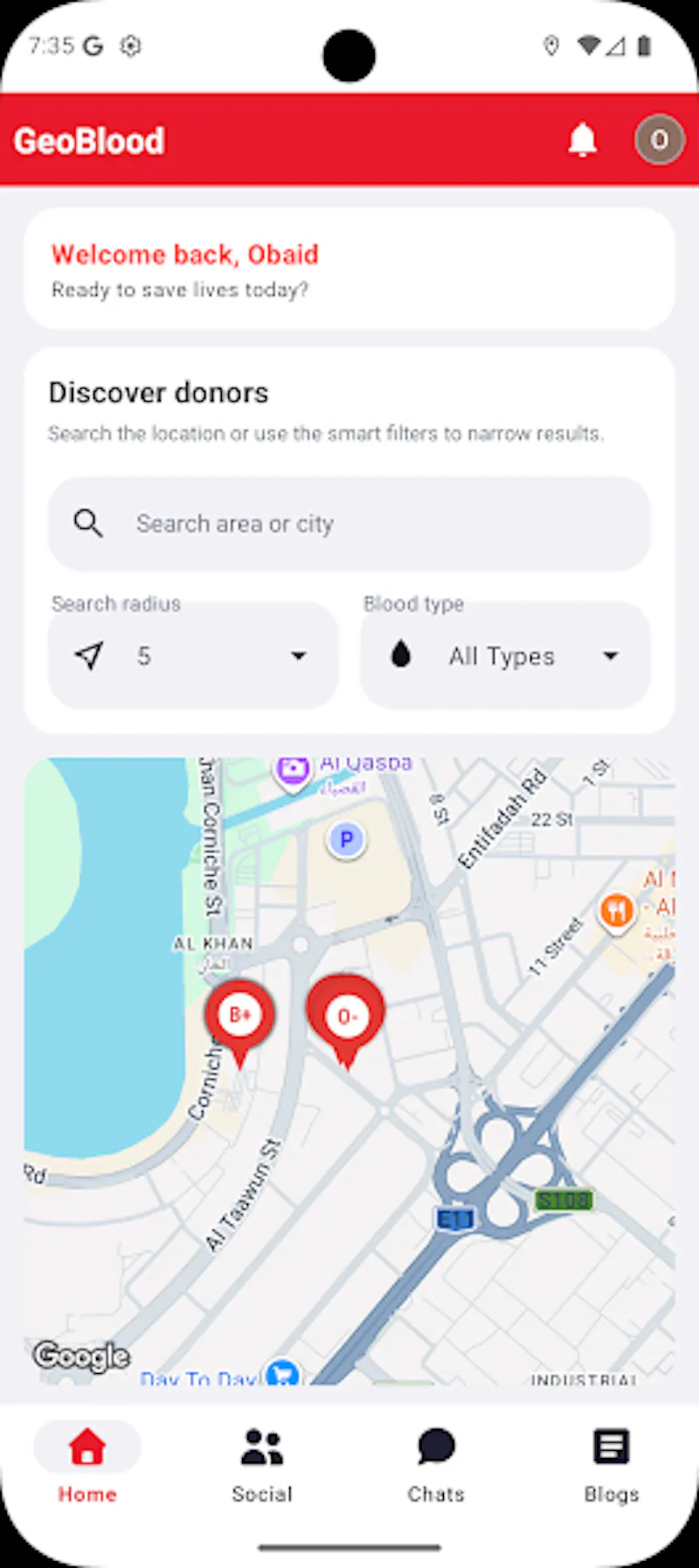 GeoBlood screenshot 6