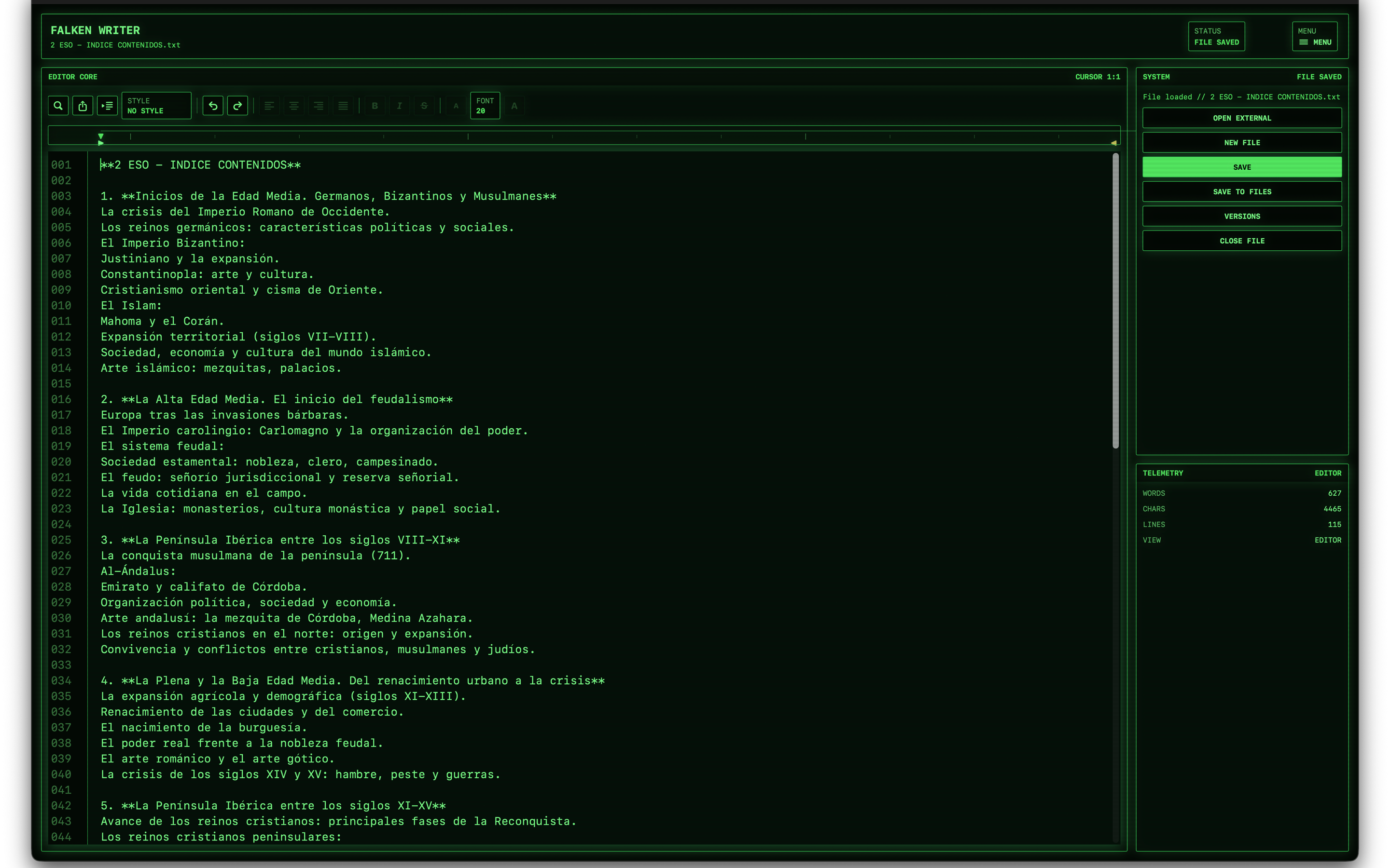 Falken Writer gallery image