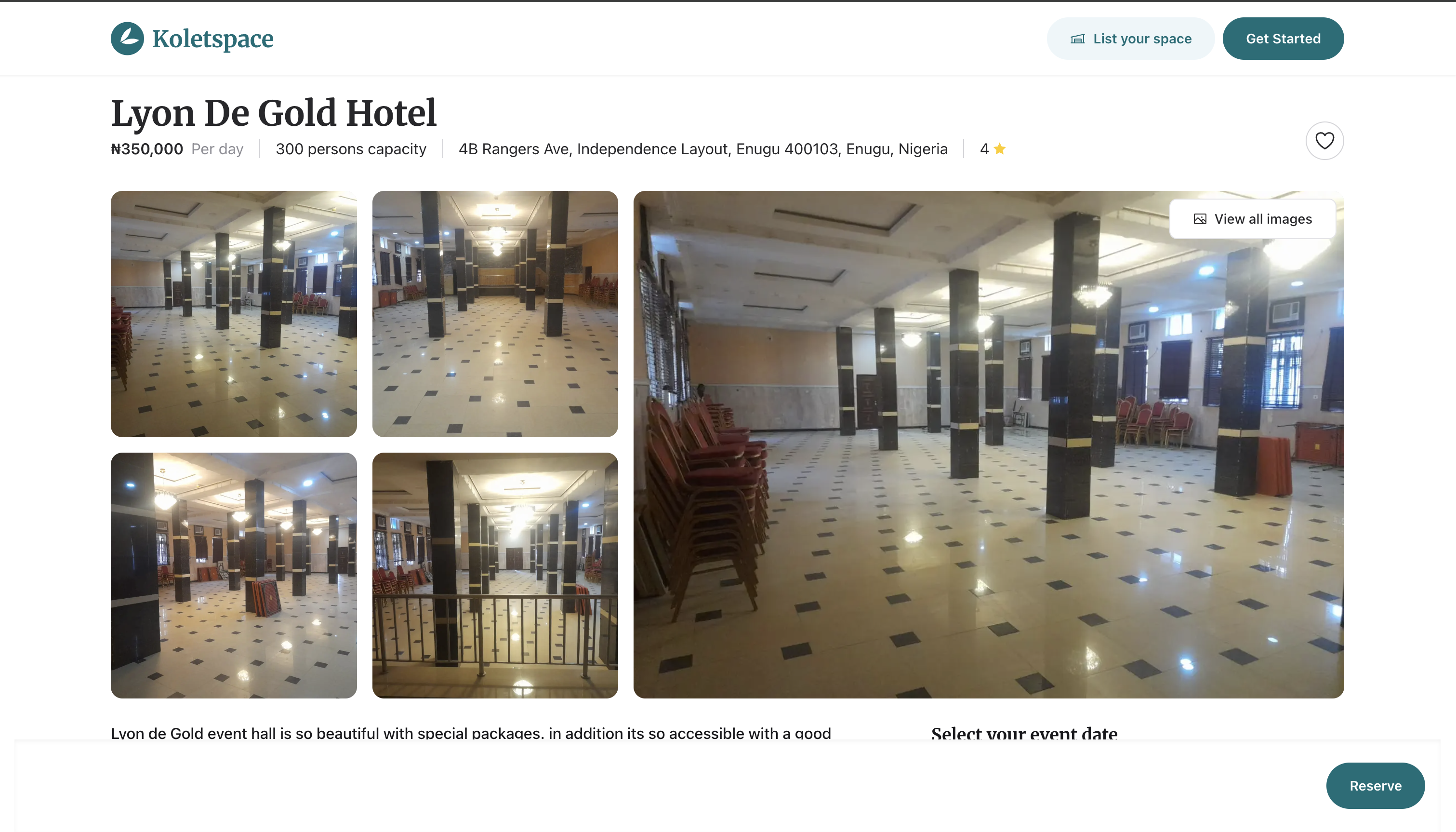 Koletspace gallery image