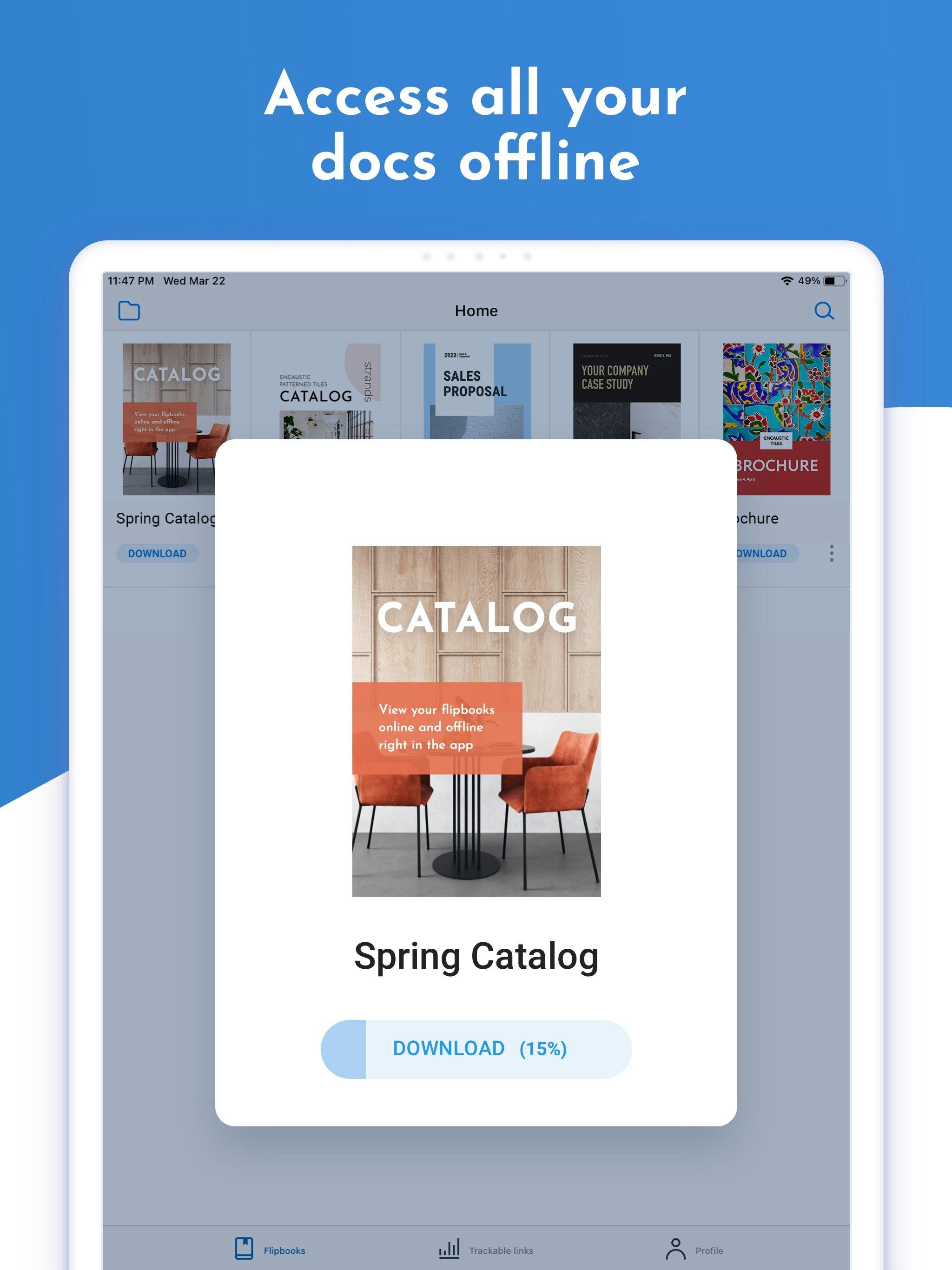 Приложение Flippingbook - Поделиться и отслеживать обеспечение продаж на ходу медиа 4