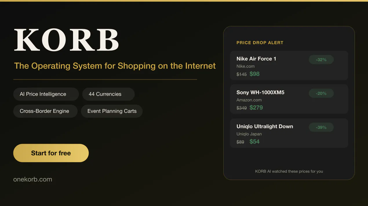 KORB — Universal Smart Cart product