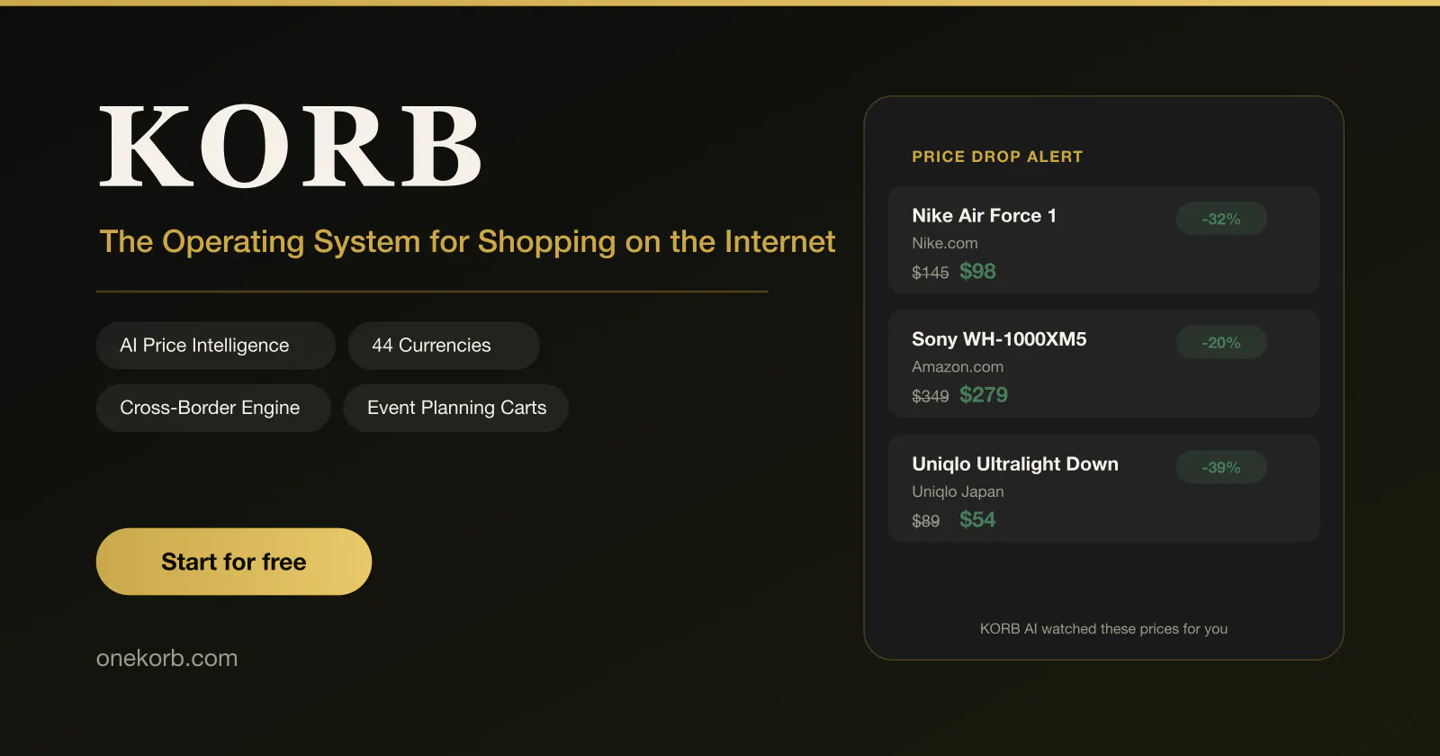 KORB — Universal Smart Cart screenshot 1