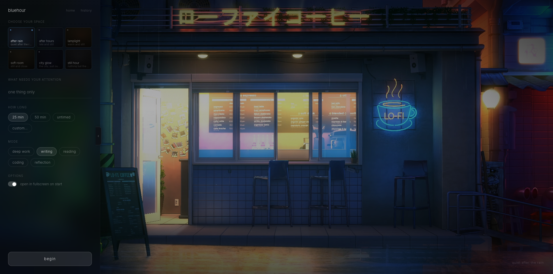 bluehour gallery image