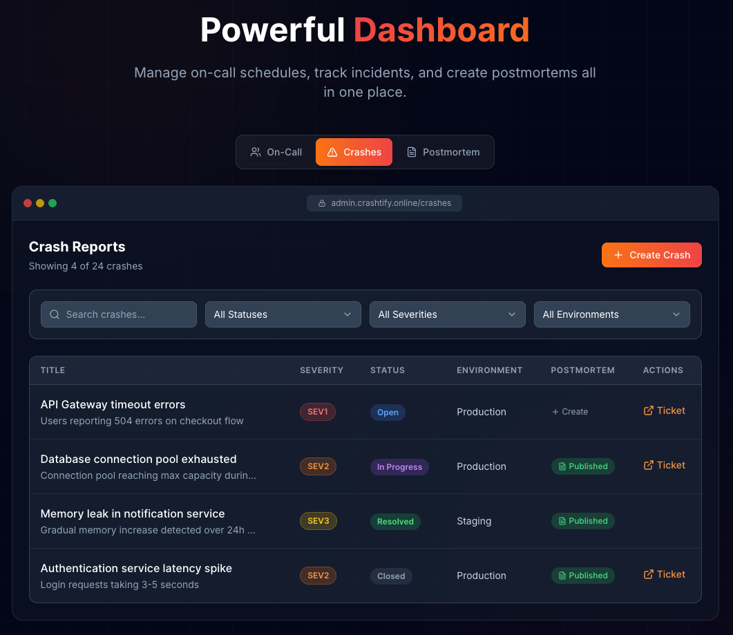 Crashtify gallery image