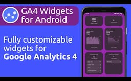 GA4 Widgets for Google Analytics 4 media 1