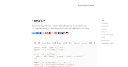 Files SDK gallery image
