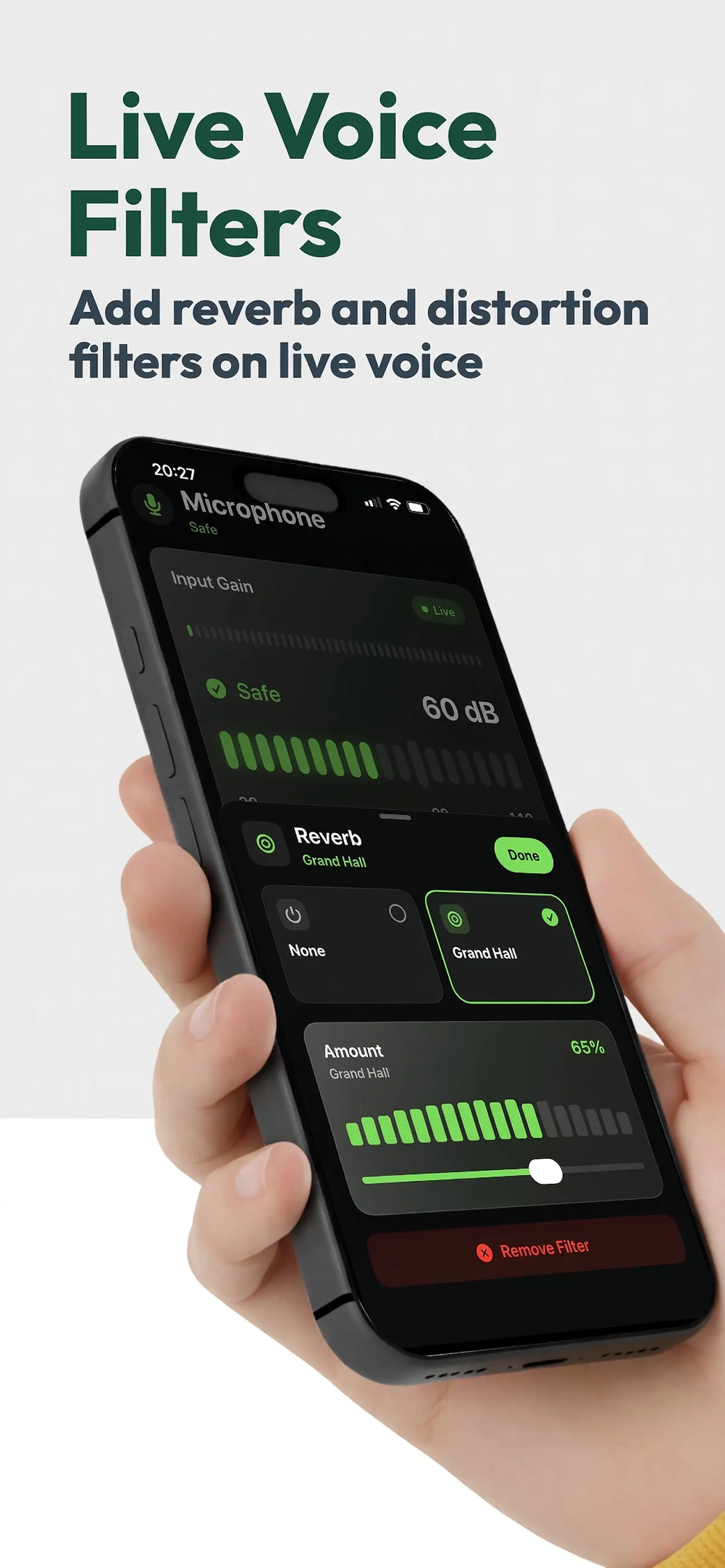 Live Mic - Voice Changer screenshot 4