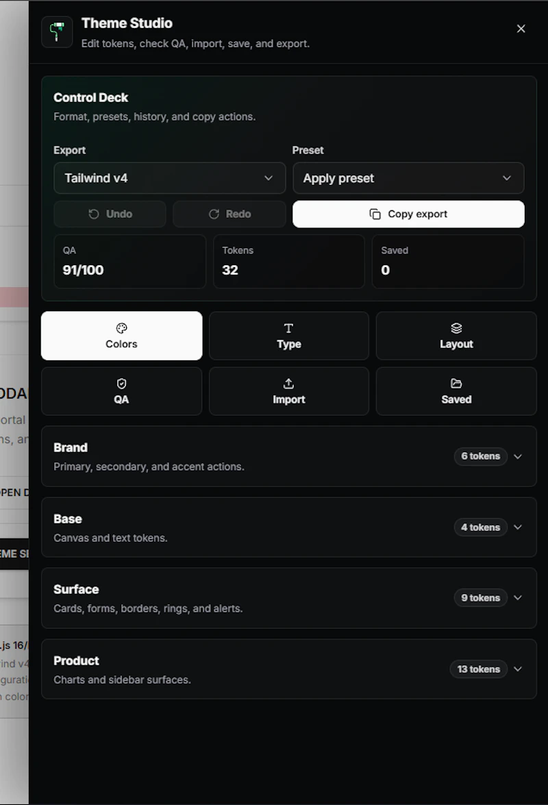 Convergence UI screenshot 3