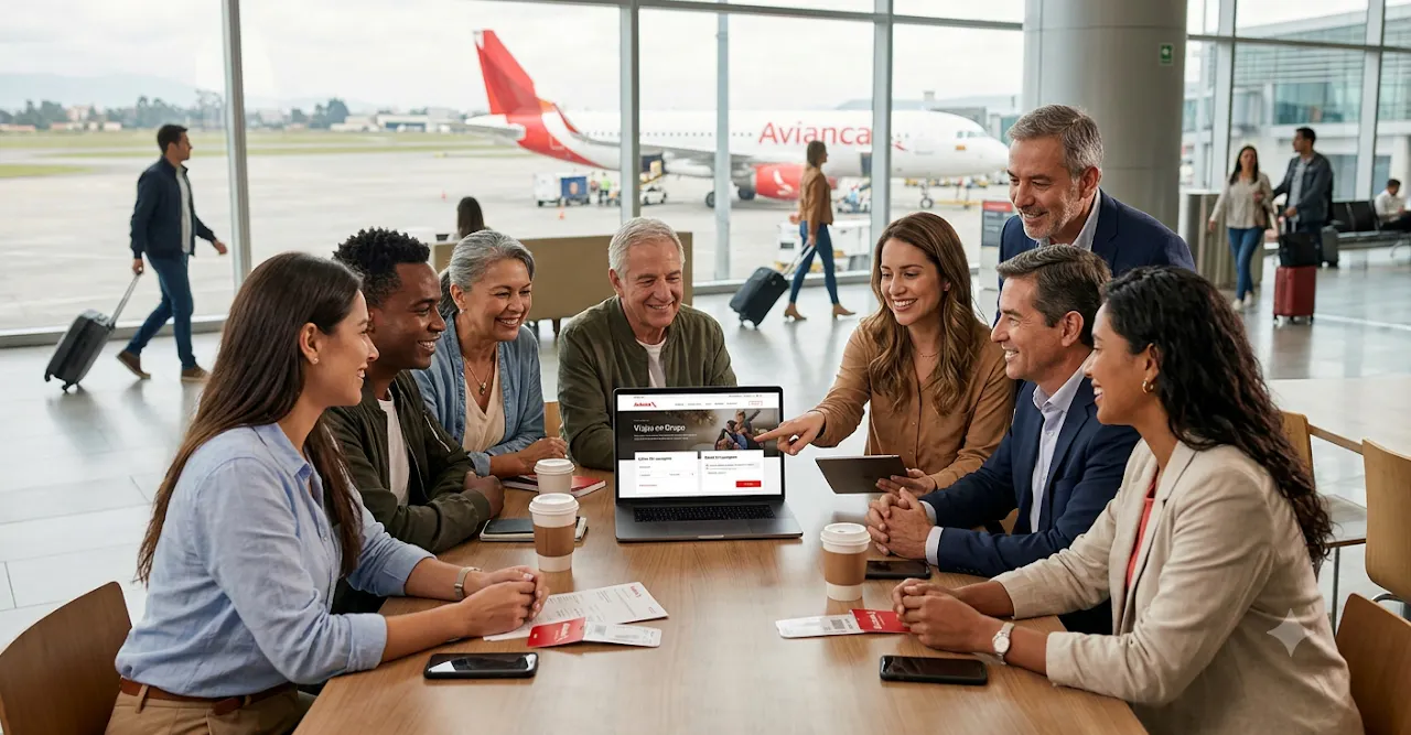 vuelos grupales en Avianca gallery image