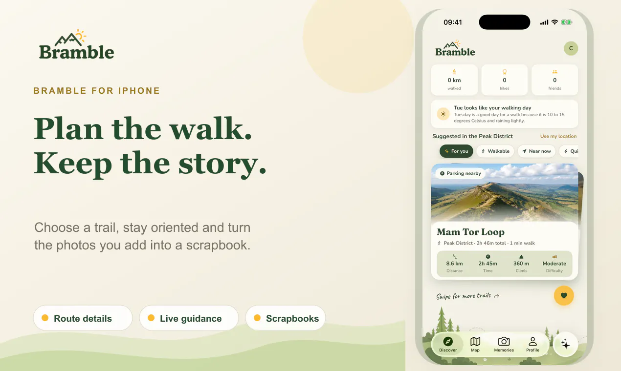 Bramble: Hike & Scrapbook gallery image