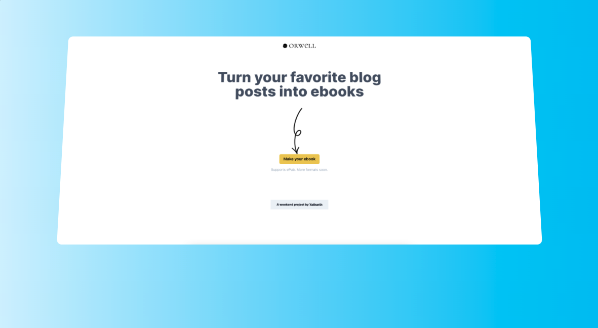 Orwell gallery image