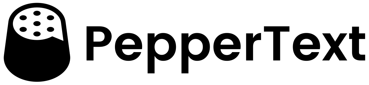 Peppertext media 1