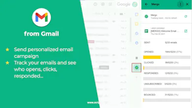 Mergo: email marketing gallery image