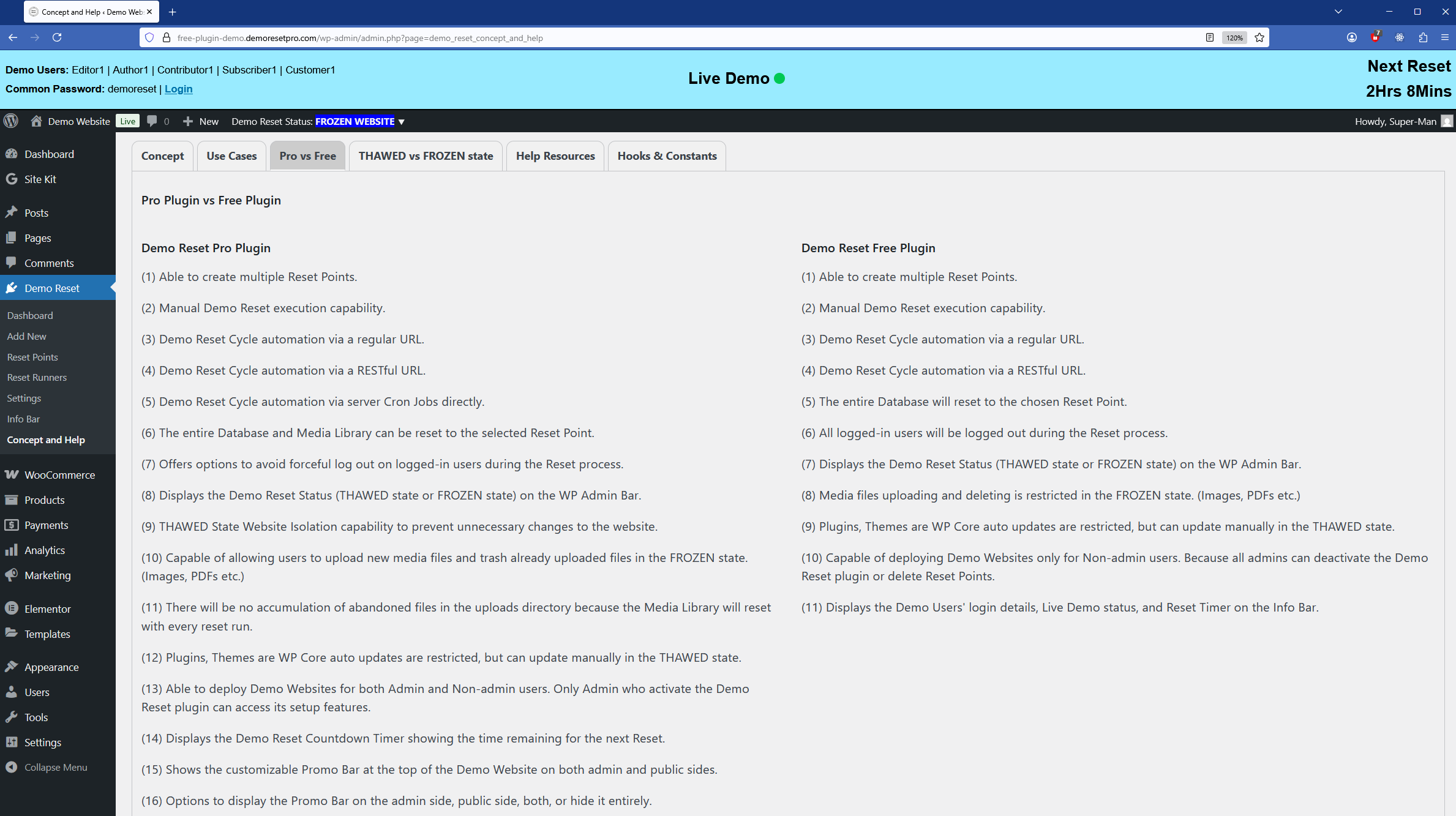 Demo Reset gallery image