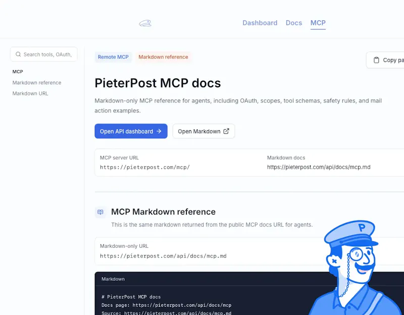 PieterPost MCP screenshot 5