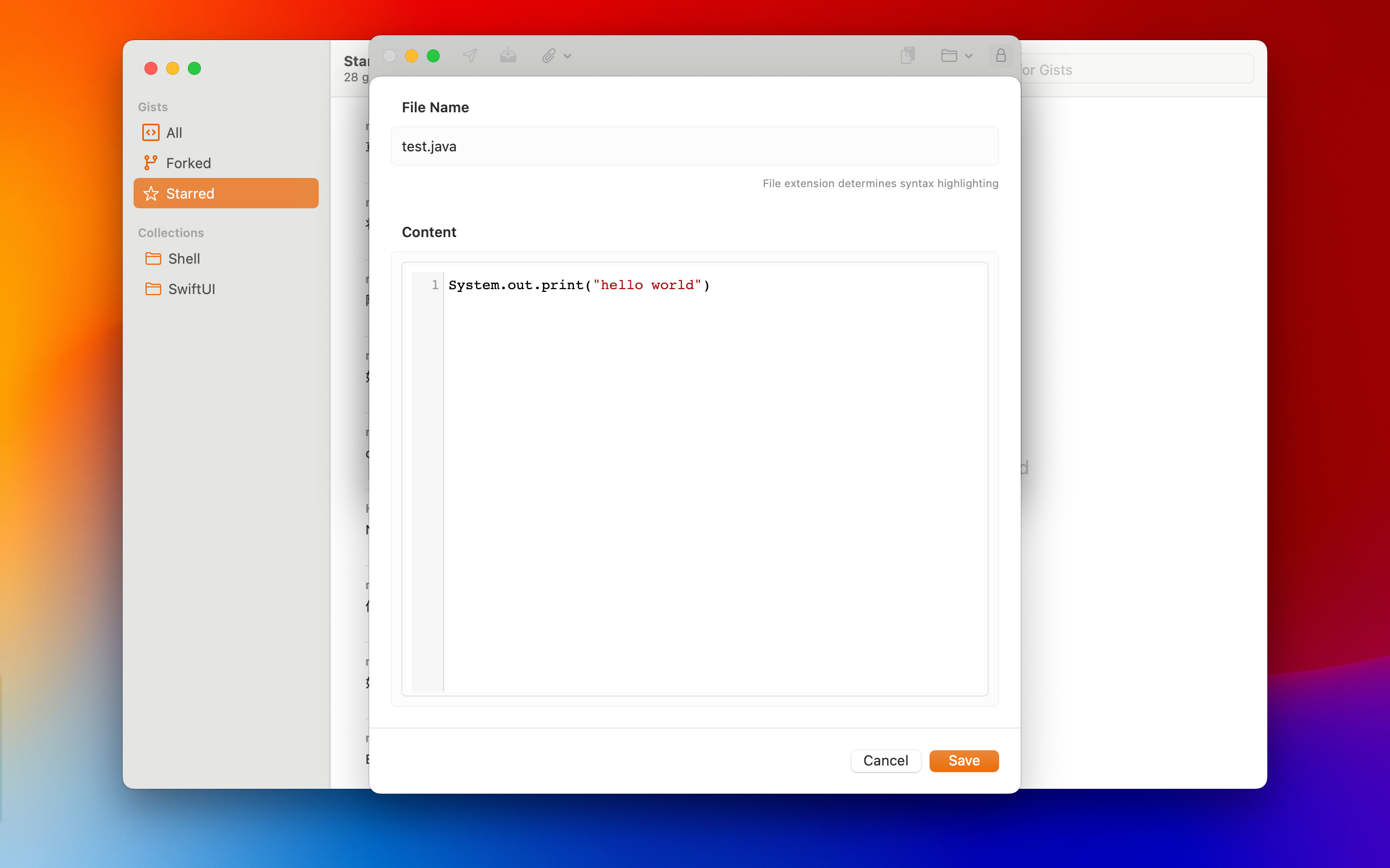 Yist - Github Gist Manager Medien 3