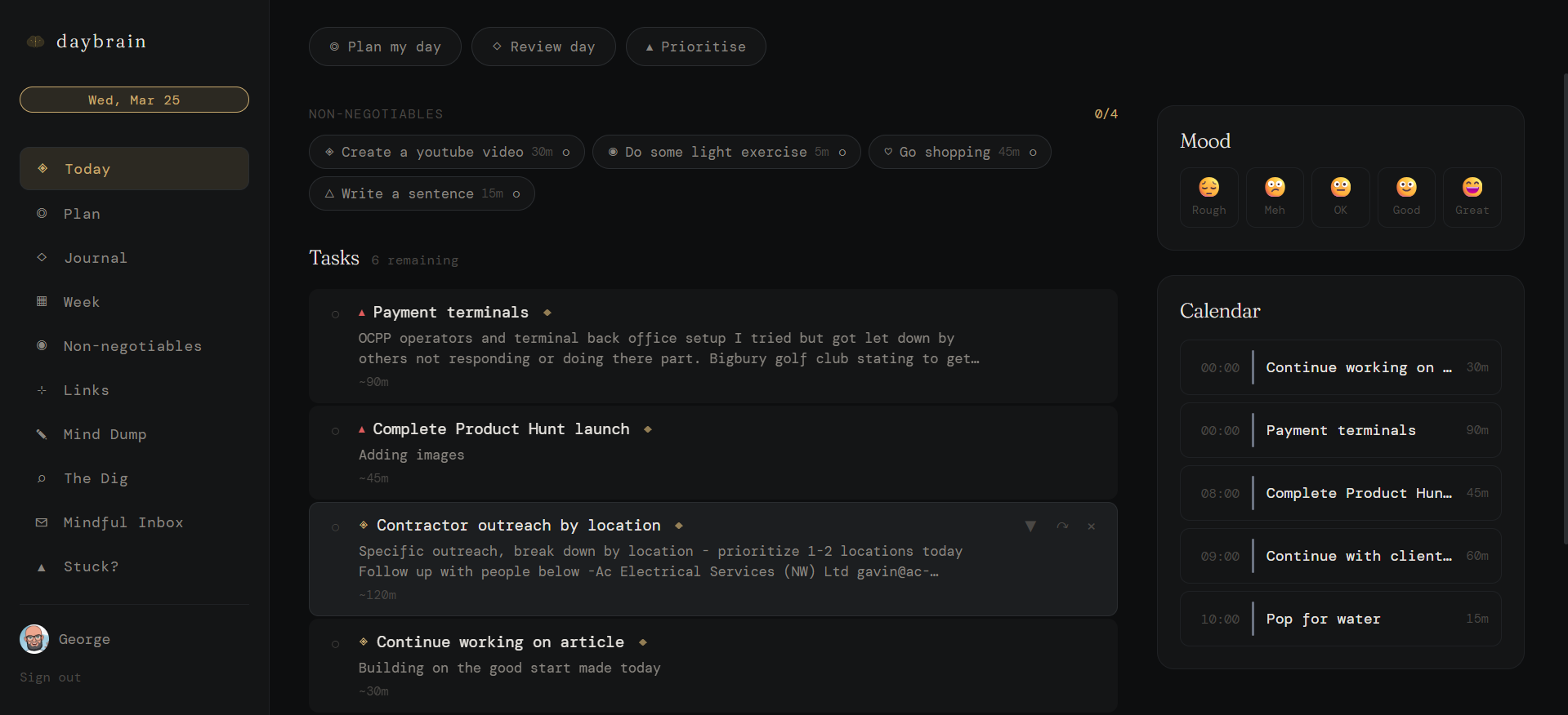 dayBrain gallery image