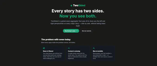 TwoSided.news gallery image
