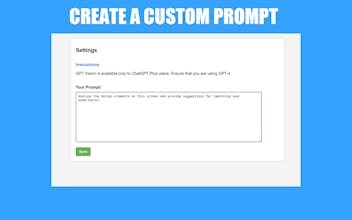 QuickVision: Chatgpt Vision for Chrome gallery image