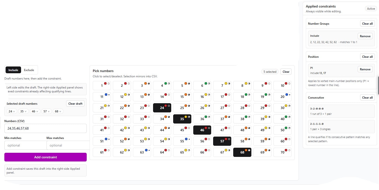 LottoLogicAI gallery image